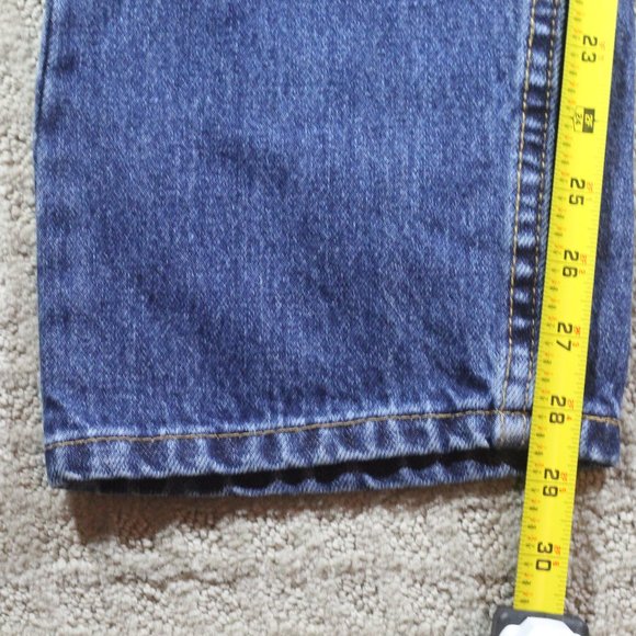 Levi's 505 Medium Blue Jeans 33x30 - PERFECTLY BROKEN IN - Picture 6 of 6